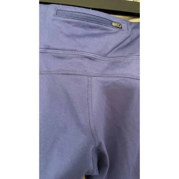 Nike Epic Run Leggings Womens Purple Mid Rise Tight Fit Crop Pants Dri-Fit Sz Sm - Picture 6 of 7